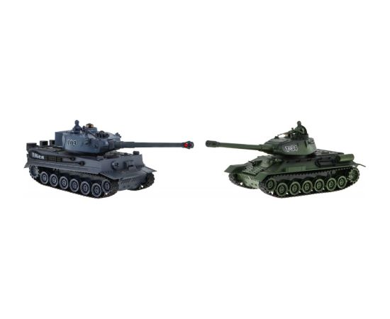 RoGer R/C T-34 Battle Rotaļu Tanki 1:28