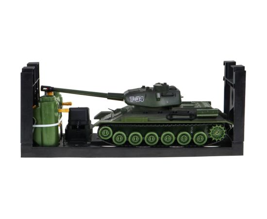 RoGer R/C T-34 Battle Rotaļu Tanki 1:28