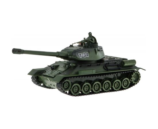 RoGer R/C T-34 Battle Rotaļu Tanki 1:28