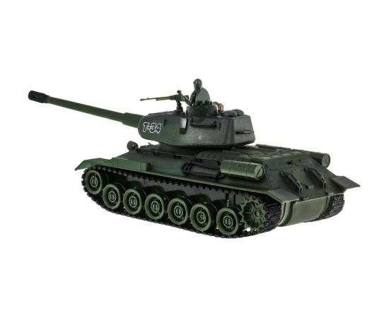 RoGer R/C T-34 Battle Rotaļu Tanki 1:28