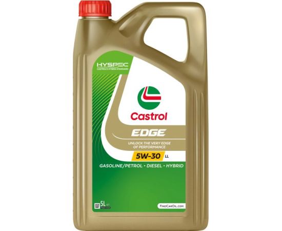 Motoreļļa CASTROL 5W30 EDGE LL 5L