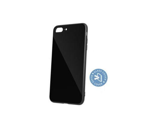 iLike Apple  iPhone 7 Plus / iPhone 8 Plus Glass case Black