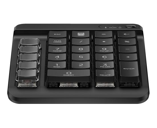 HP 435 Programmable Wireless Bluetooth Keypad w/Swappable Keycaps - Black / 7N7C3AA#ABB