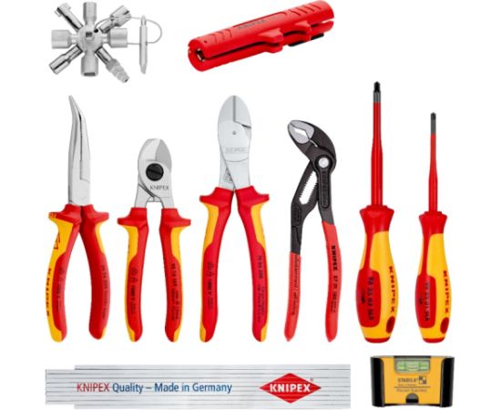 Instrumentu komplekts Knipex 002090V01; 10 gab.