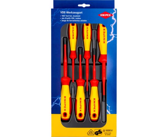 Skrūvgriežu komplekts Knipex 002012V05; 6 gab.