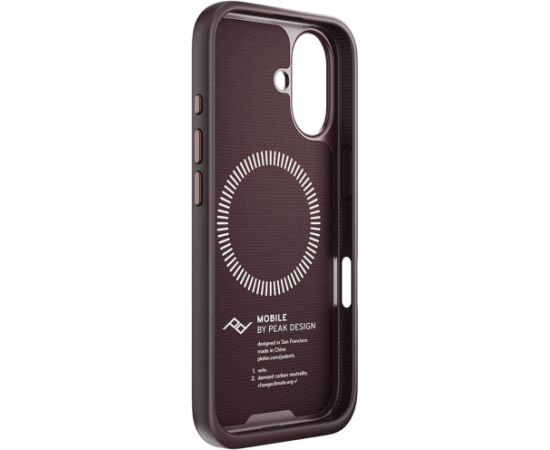 Peak Design защитный чехол Apple iPhone 16 Everyday Mobile Fabric Case, eclipse