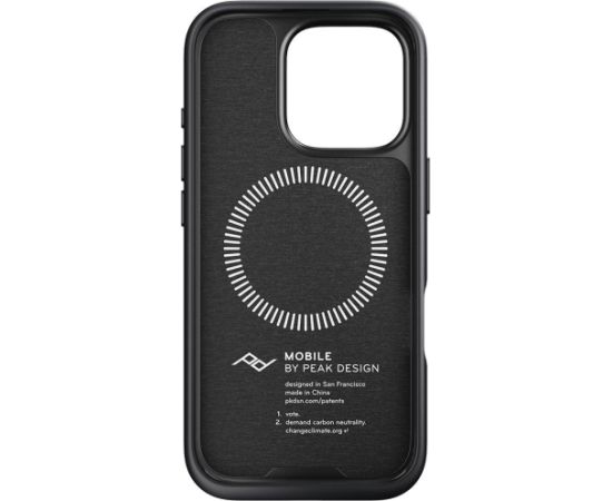 Peak Design case Apple iPhone 16 Pro Mobile Everyday Loop Case, charcoal