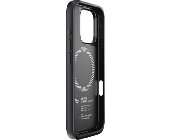 Peak Design case Apple iPhone 16 Pro Mobile Everyday Clarino Case, black