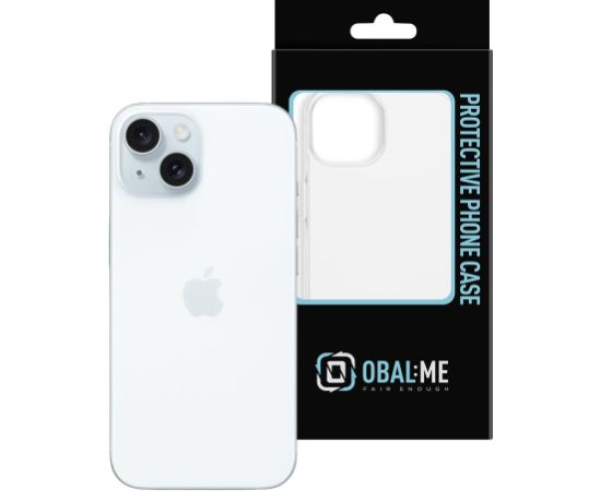 OBAL:ME TPU Case for Apple iPhone 15 Transparent