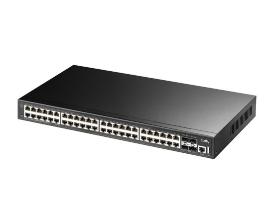 Cudy GS5048S4 network switch Managed L3 Gigabit Ethernet (10/100/1000) Black