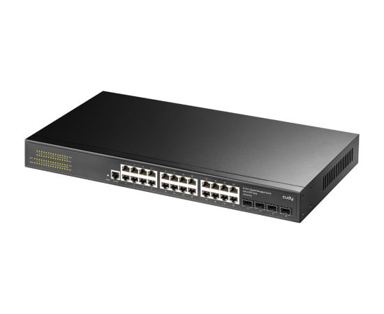 Cudy GS2024S2 network switch Managed L2/L3 Gigabit Ethernet (10/100/1000) 1U Black