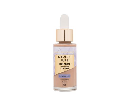 Max Factor Miracle Pure / Skin Reset 2in1 Serum Foundation 30ml