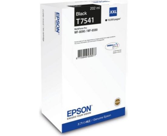 Epson T7541 XXL (C13T75414N) Ink Cartridge, Black