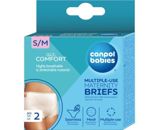 CANPOL BABIES maternity briefs multiple-use 2 pcs. S/M 73/001