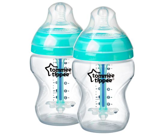 Tommee Tippee feeding bottles Advanced Anti-Colic with self sterilisation function 260ml 2pcs 42252587