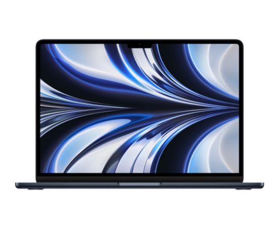 Apple MacBook Air 2022 Retina 13" - M2 / 8GB / 512GB SSD - Midnight (Atjaunināts, stāvoklis Ļoti labi)