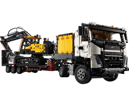 Konstruktors LEGO® Technic Kravas auto Volvo FMX un elektriskais ekskavators EC230 42175