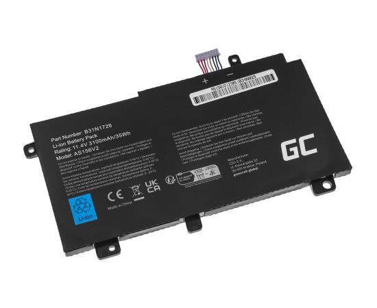 Green Cell Battery B31N1726 for Asus TUF Gaming FX504 FX504G FX505 FX505D FX505G A15 FA506 A17 FA706