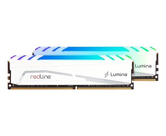 Mushkin DDR4 64GB - 3200 - CL - 14 - Dual-Kit - DIMM - MLB4C320EJJP32GX2, Redline Lumina White, XMP, white