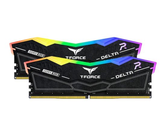 Team Group DDR5 - 32 GB -6000 - CL - 38 Dual Kit, memory (black, FF3D532G6000HC38ADC01, Delta RGB)