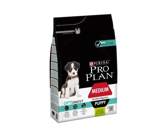 PURINA Pro Plan Optidigest Medium Puppy Sensitive Lamb - dry dog food - 3 kg