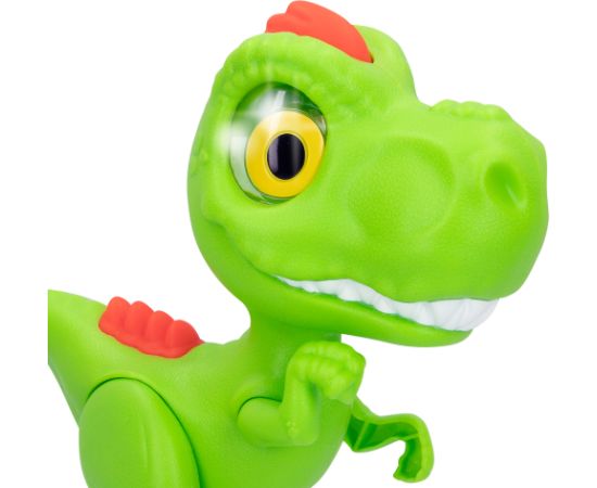 Dinozaurs T-Rex Junior ar skaņu. gaismu un kustībām 27,5 cm 18 men. + CB49691