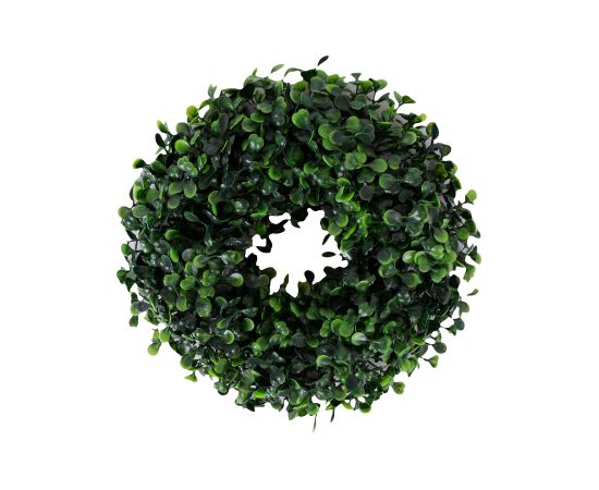 Wreath BUXUS GREENLAND D15cm, green