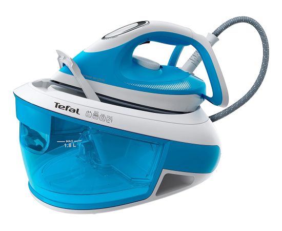 Tefal Express Airglide SV 8002, steam iron station (blue/white)