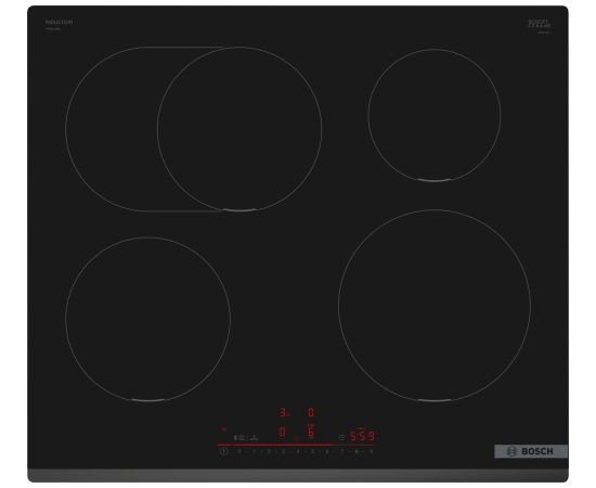 Bosch Serie 6 PIF631HB1E hob Black Built-in 60 cm Zone induction hob 4 zone(s)