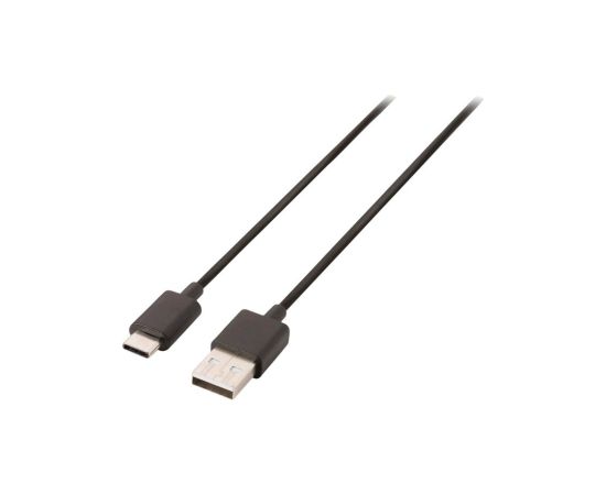 Nedis Kabelis USB A Male - USB C Male 480 Mbps 1,0 m, melns