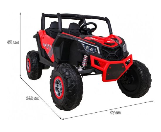 Pojazd Buggy UTV-MX Czerwony