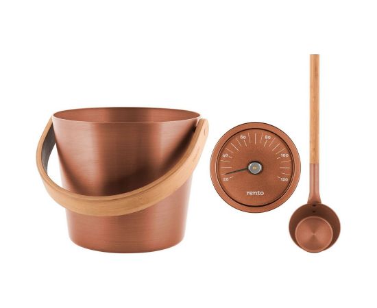 Pirts kauss RENTO COPPER, 43cm