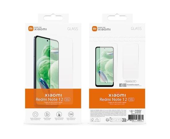 Made for Xiaomi Tempered Glass 2.5D for Redmi Note 12 5G