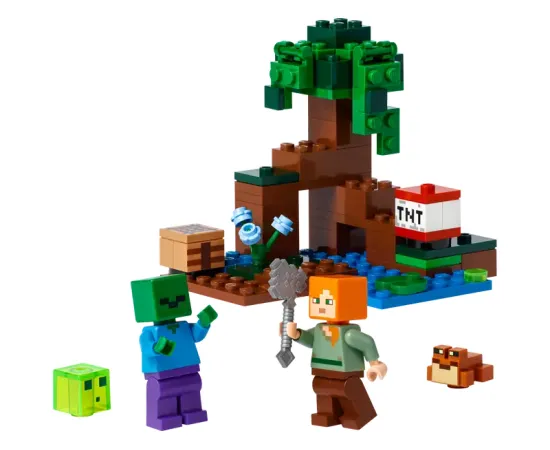 LEGO Minecraft Piedzīvojums purvā (21240)