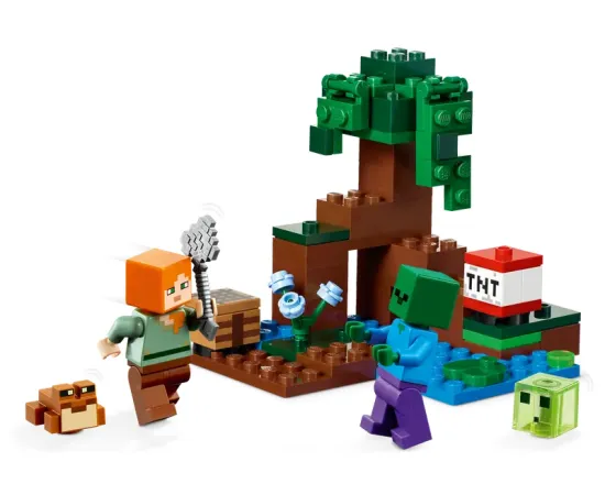 LEGO Minecraft Piedzīvojums purvā (21240)