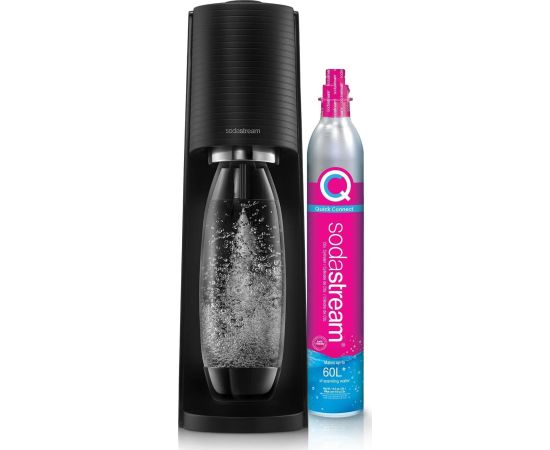 SodaStream Terra Black gāzēto dzērienu pagatavošanas ierīce