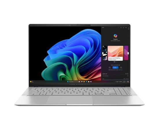 Notebook ASUS VivoBook Series S 15 OLED S5507QA-MA001W CPU  Snapdragon X1E78100 3400 MHz 15.6" 2880x1620 RAM 32GB LPDDR5x SSD 1TB Qualcomm Adreno Integrated ENG Card Reader micro SD Windows 11 Home Silver 1.5 kg 90NB14Q2-M006N0