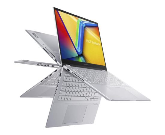 Notebook ASUS VivoBook Flip TN3402YA CPU  Ryzen 5 7430U 2300 MHz 14" Touchscreen 2880x1800 RAM 16GB DDR4 SSD 1TB AMD Radeon Graphics Integrated ENG Windows 11 Home Silver 1.5 kg 90NB1112-M00H20