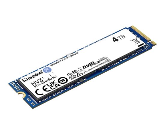 Kingston SSD 4TB NV3 M.2 2280 PCIe 4.0 NVMe SSD, EAN: 740617346602