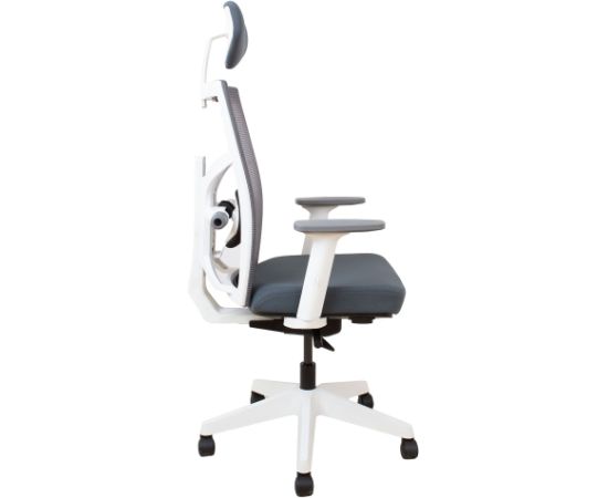 Task chair TUNE hall valge raamiga