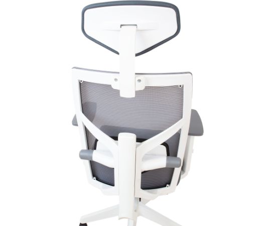 Task chair TUNE hall valge raamiga