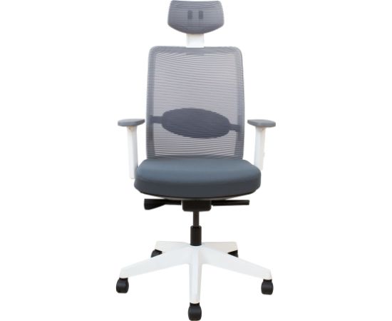 Task chair ANGGUN grey with white frame