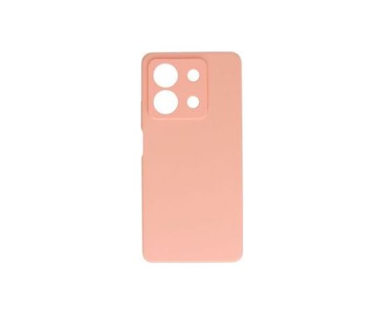 Connect Xiaomi  Poco X6 Pro Premium Quality Soft Touch Silicone Case Pink Sand