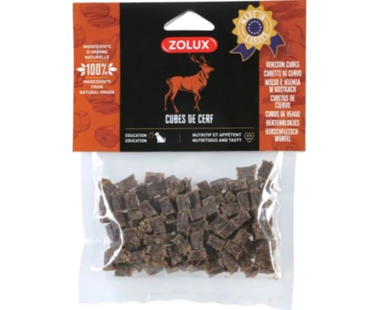 ZOLUX Deer cubes - Dog treat - 100g