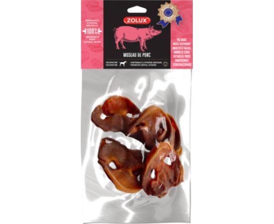 ZOLUX Pork Nose Dog Treat - 200g