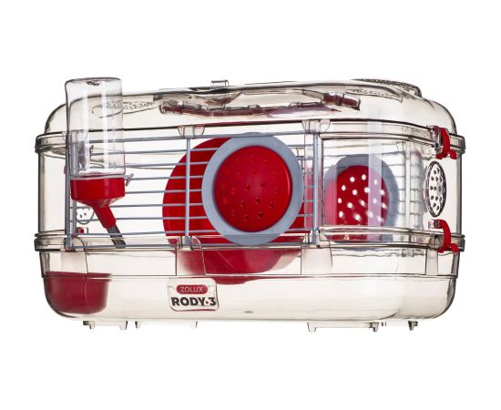 ZOLUX Rody 3 Mini Cage - red