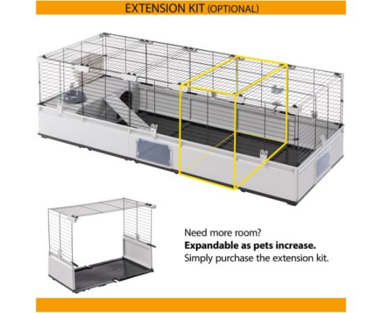 FERPLAST Modular 2 - cage for rabbit and domestic guinea pig - 109 x 72 x 56cm