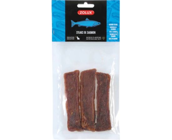 ZOLUX Salmon fillet - dog treat - 60g