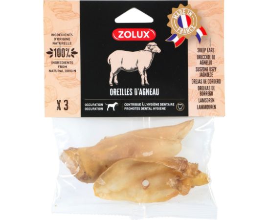 ZOLUX Lamb ears - chew for dog - 30g