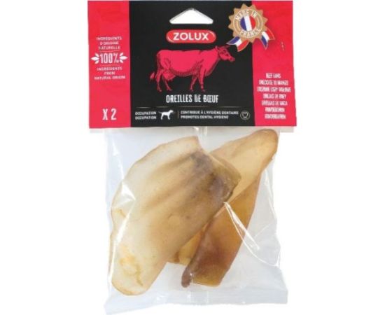 ZOLUX Beef ear - chew for dog - 40g